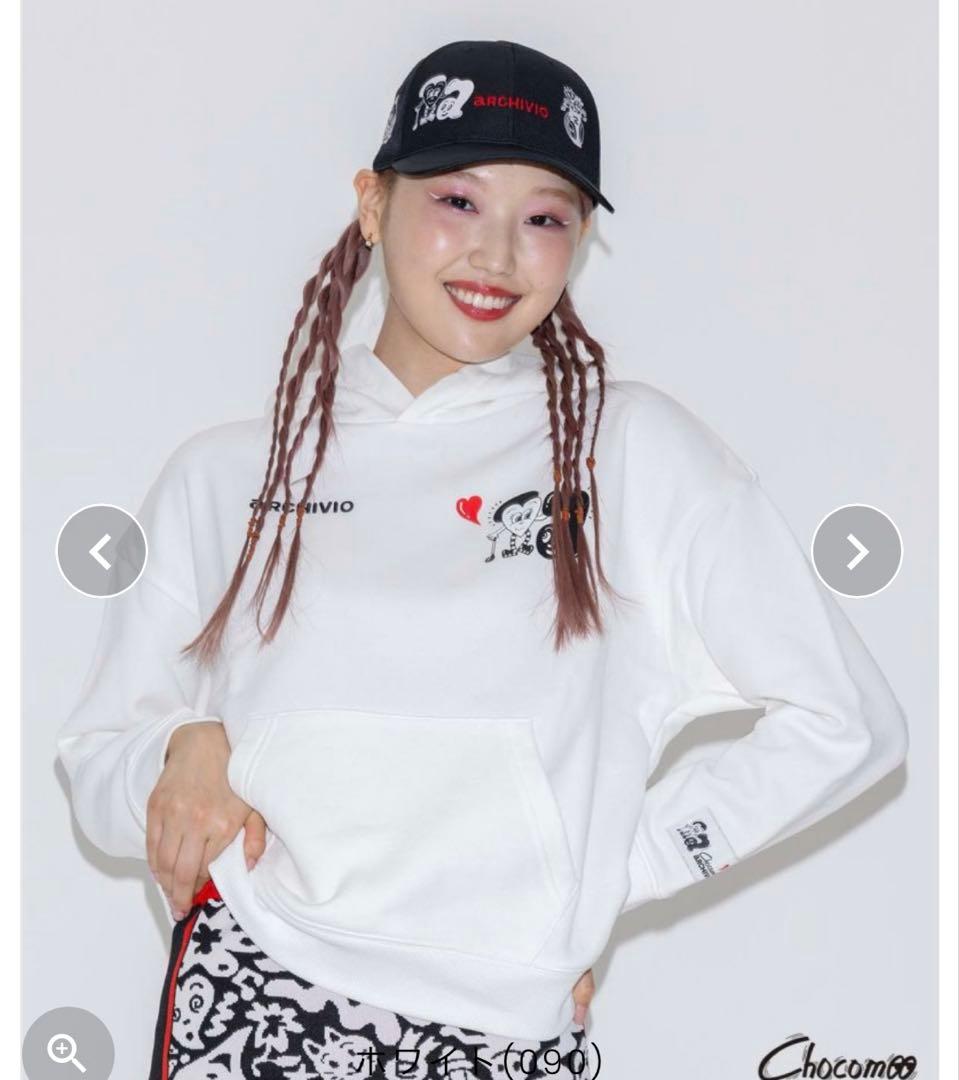 【ARCHIVIO×Chocomoo】フードパーカー　2024