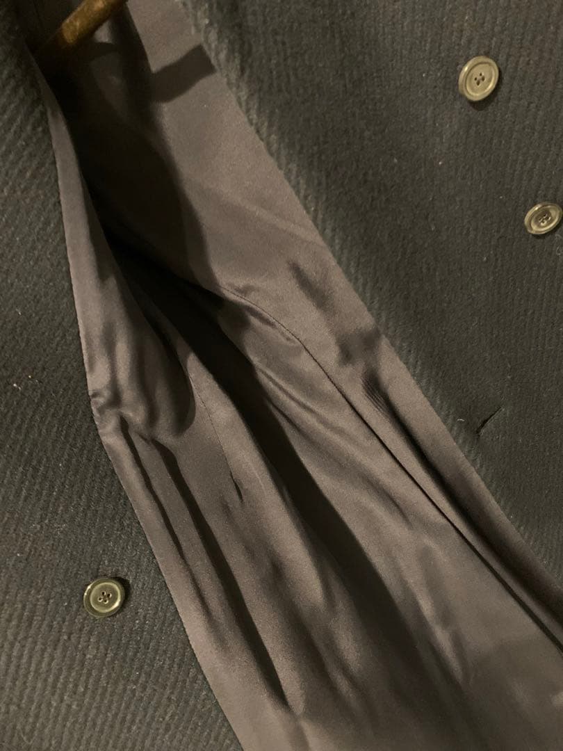 Dior ダブルブレストミディアム コート ネイビー