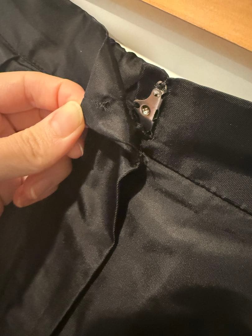 最終値下げ！AMOMMA MINI TACK SKIRT ブラック