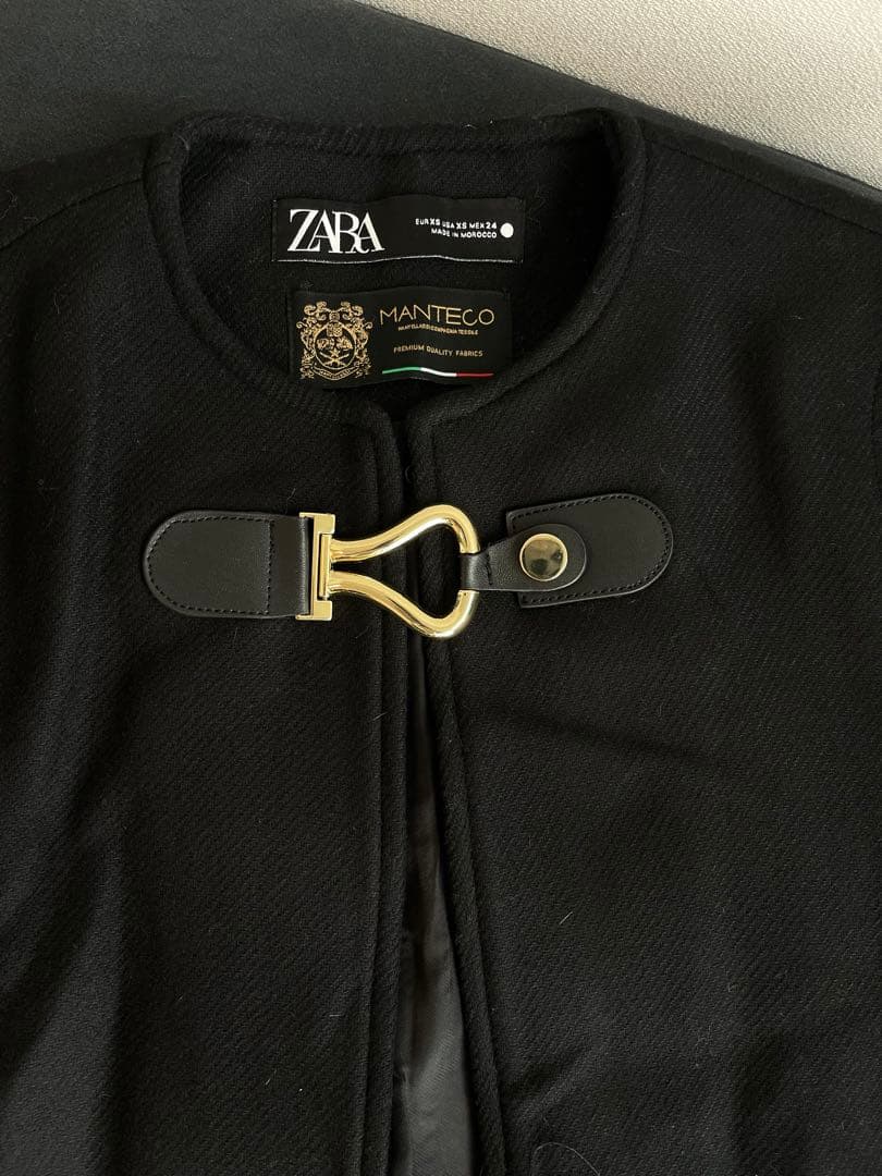 【くまさん専用】美品ZARAバックル付きポンチョコートBTS SUGAユンギ着用