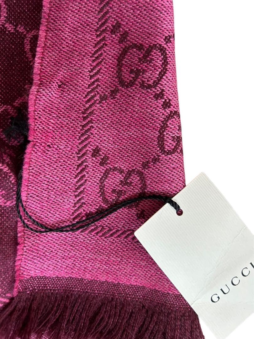 GUCCI ストール ロゴ マフラー ショール