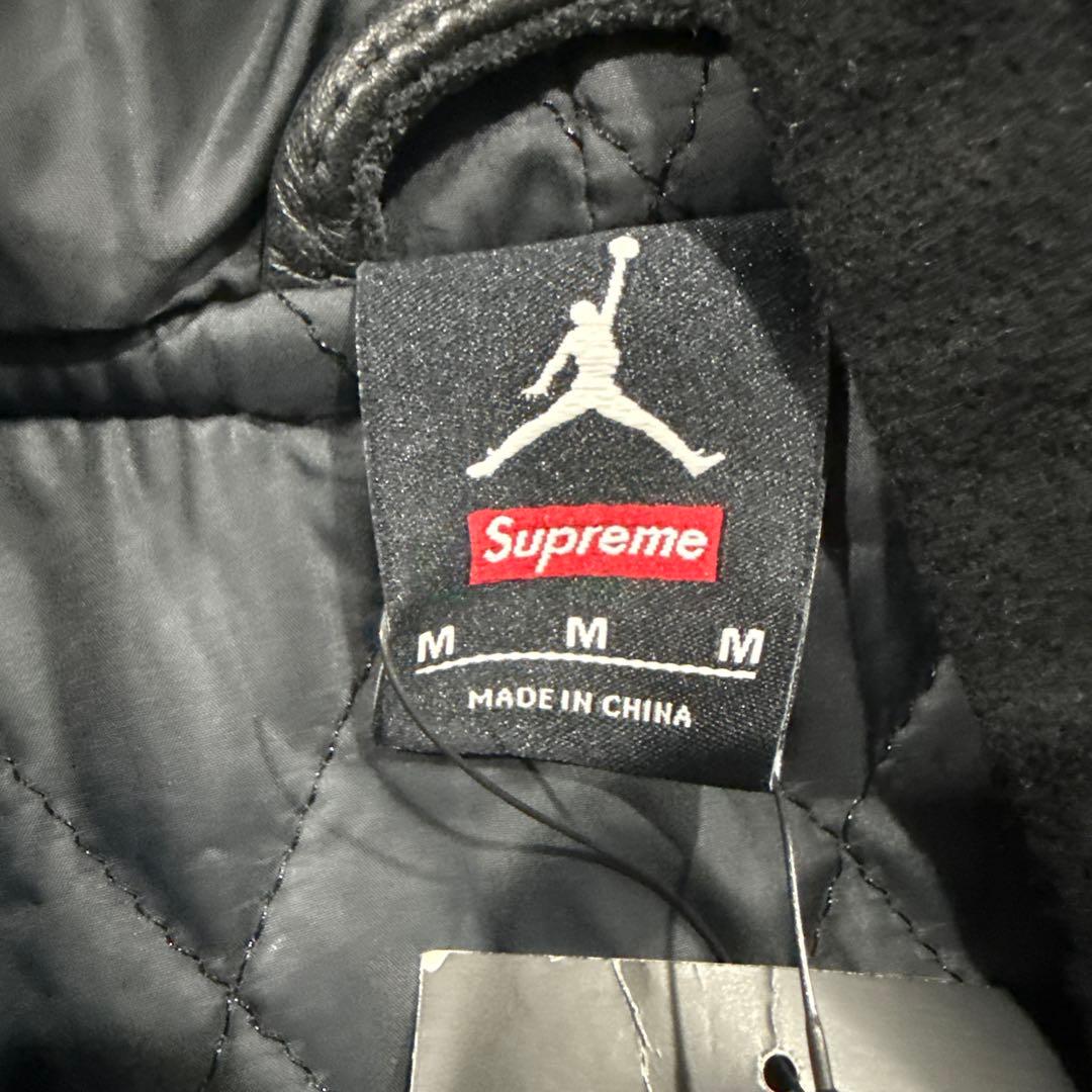 M 激レアSupreme Air Jordan スタジャン ジャケット