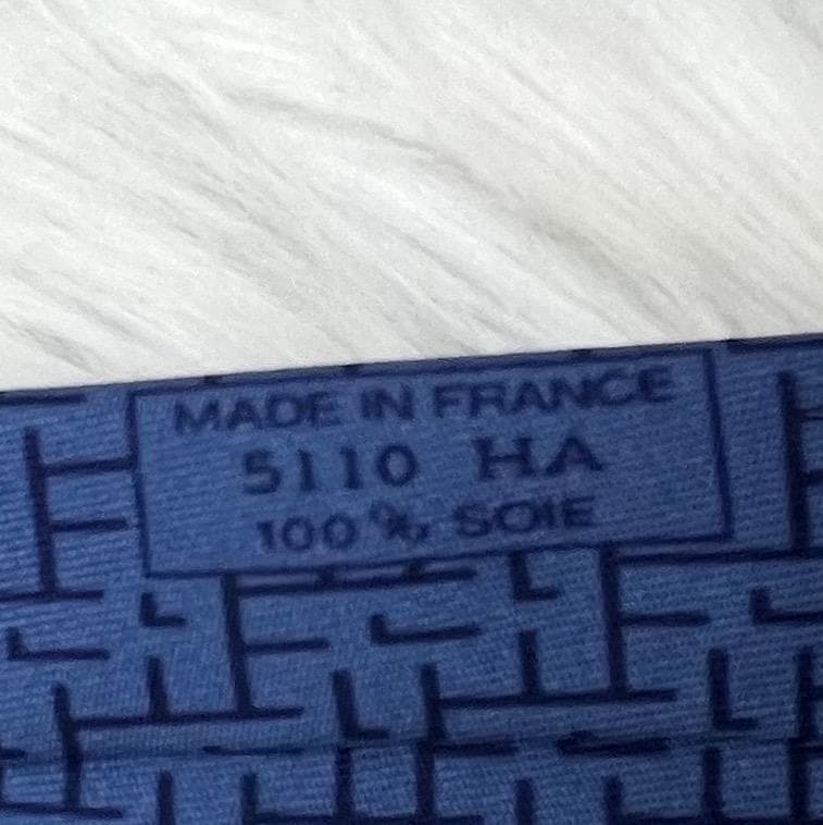 エルメス　ルイヴィトン　ネクタイ シルク100％　ブルー系　2本セット