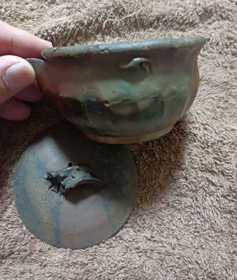 d*9様 備前焼 宝瓶 香山作