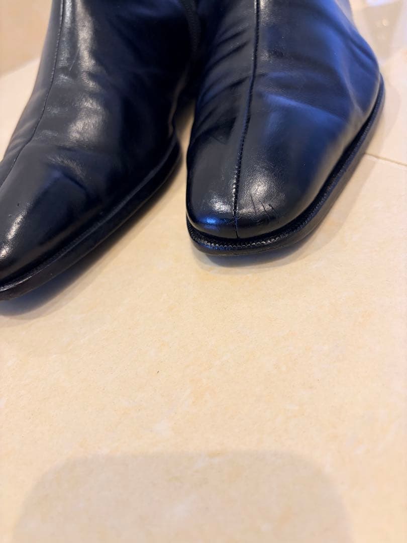 GUCCI グッチ　ホースビット サイドジップ　ブーツ 黒