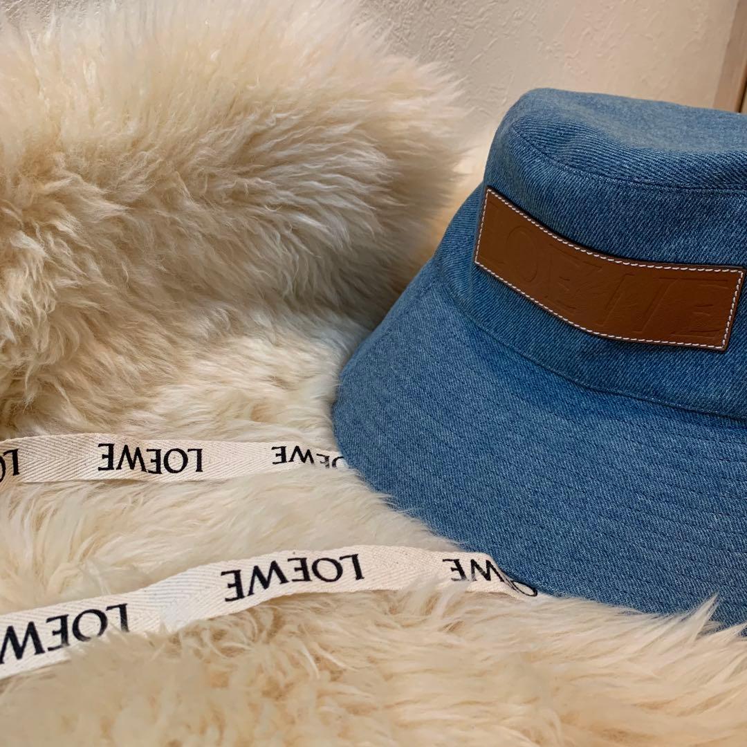 LOEWE デニムバケットハット　フィッシャーマンハット