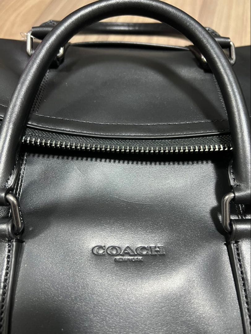 COACH メンズ　ボストンバッグ ブラック