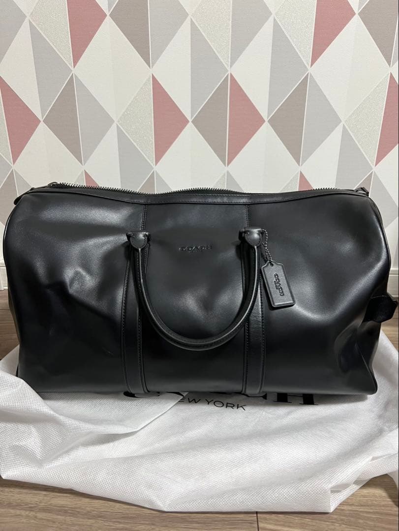 COACH メンズ　ボストンバッグ ブラック