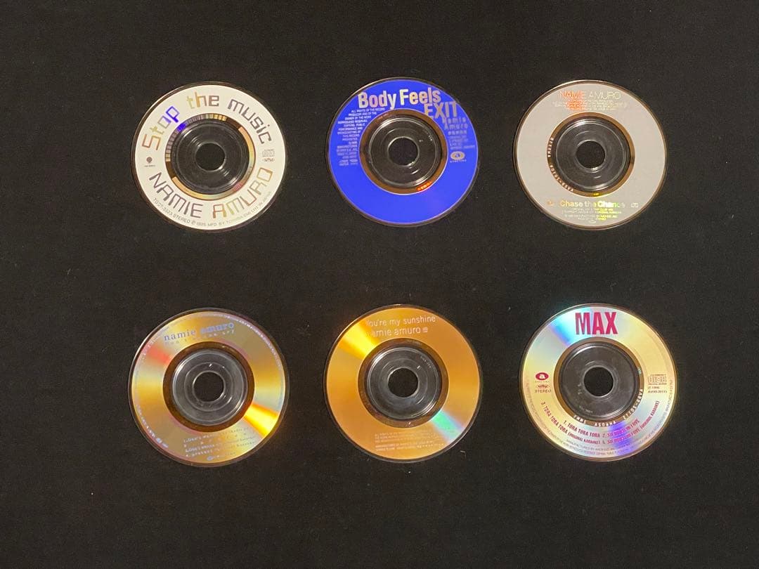 【レア レンタル落ちなし】安室奈美恵 スーパーモンキーズ 8cm CD セット