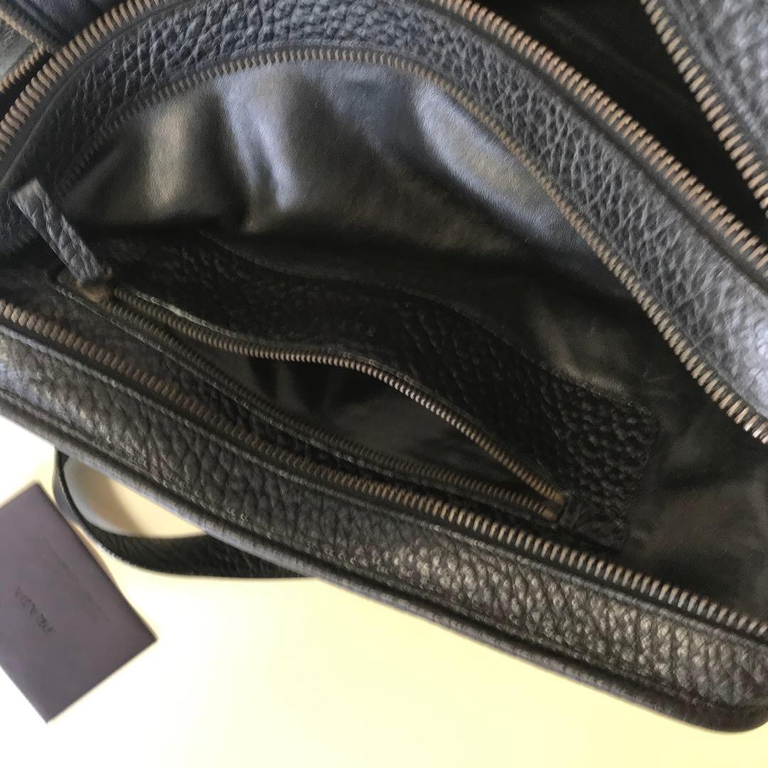 PRADA ヴィンテージ加工 レザーバッグ