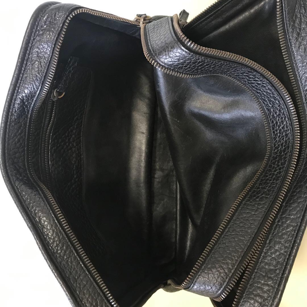 PRADA ヴィンテージ加工 レザーバッグ