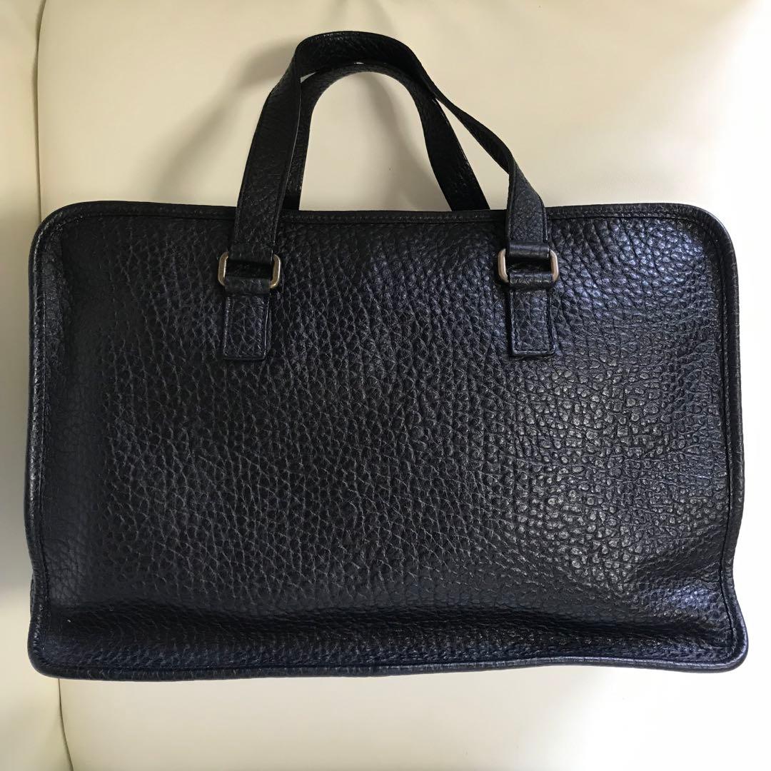 PRADA ヴィンテージ加工 レザーバッグ