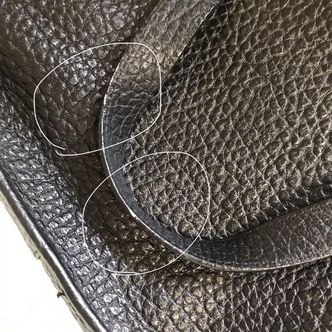 PRADA ヴィンテージ加工 レザーバッグ