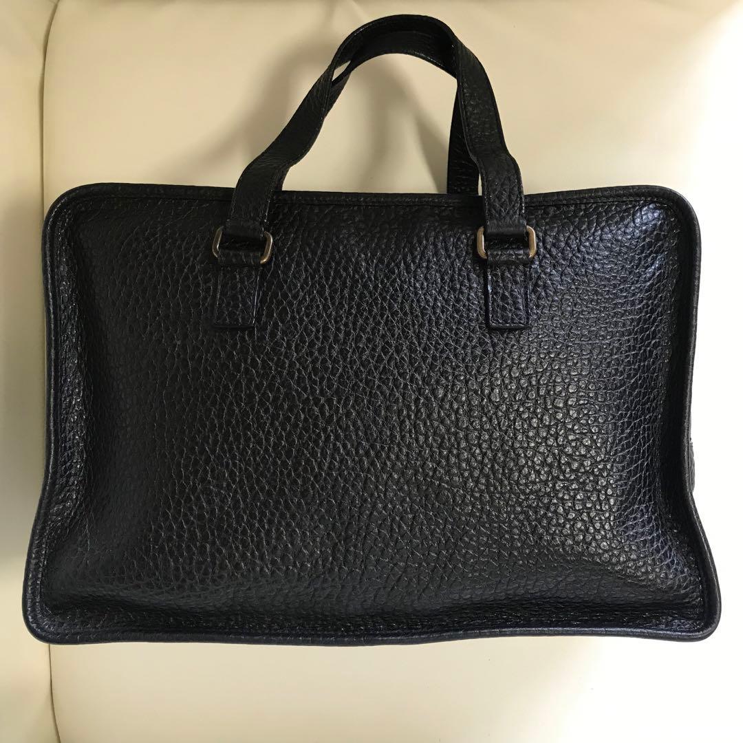 PRADA ヴィンテージ加工 レザーバッグ