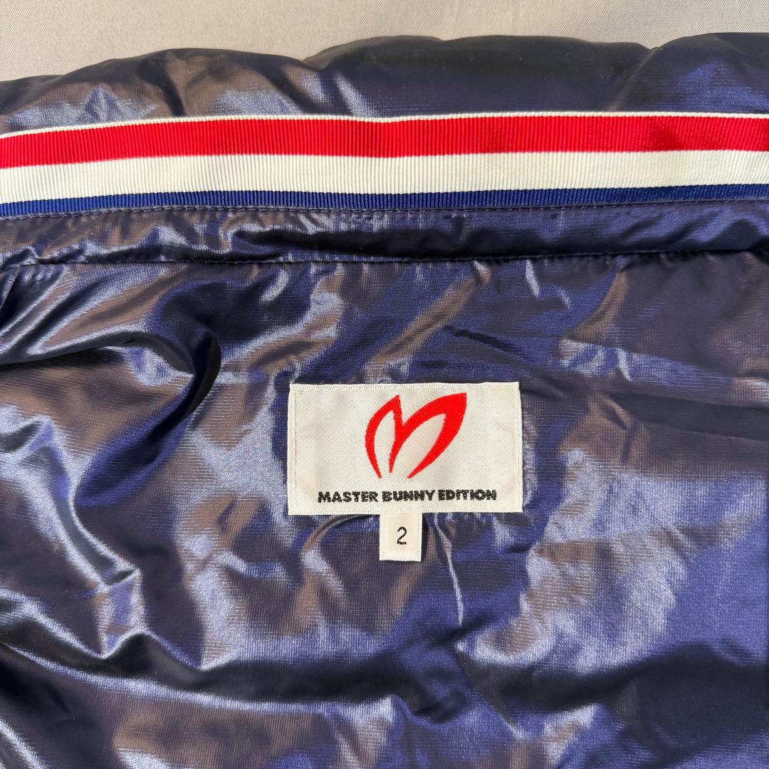 マスターバニーエディション レディース ダウンベスト ネイビー サイズ2