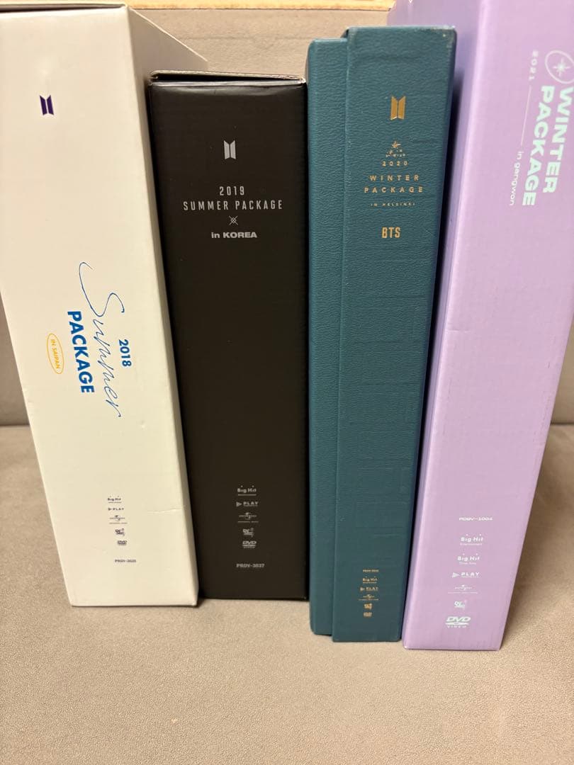 SUMMER PACKAGE とWINTER PACKAGE