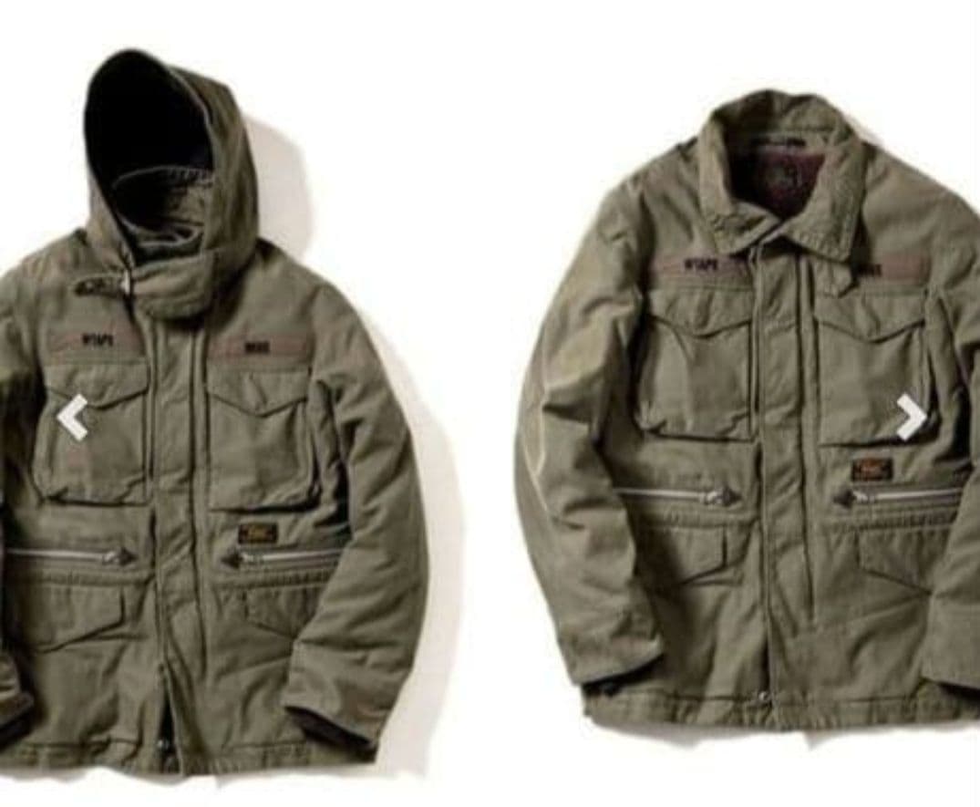 ジャケット・アウター WTAPS M-65 / JACKET. COTTON. SATIN