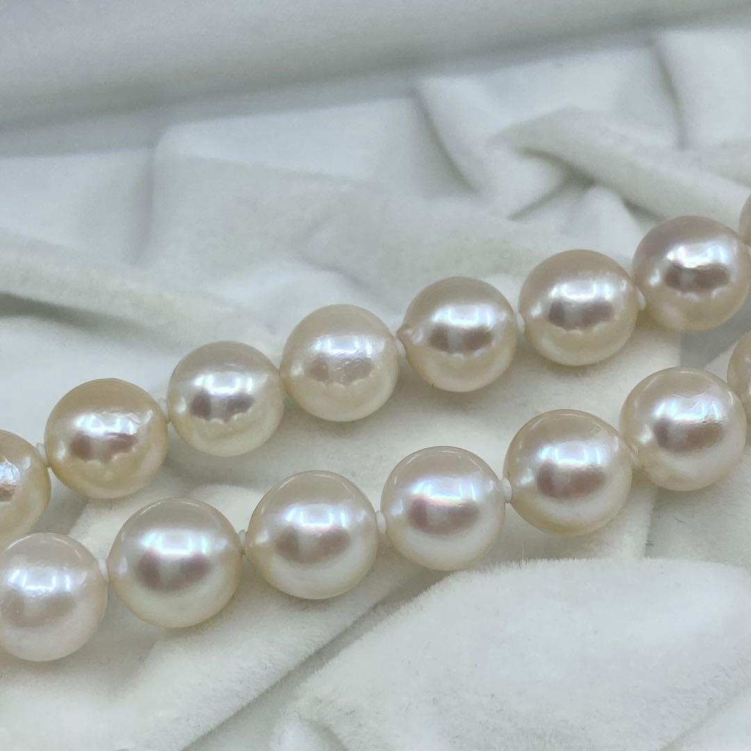 【新品】格安 あこや真珠 大珠 約8.5-9.0mm ネックレス 卒業式 入学式