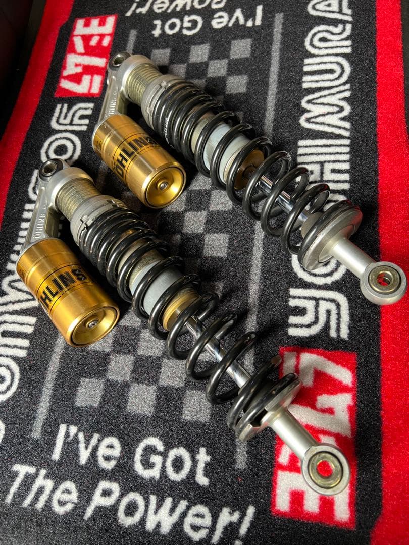 GS400E GSX400E オーリンズ リアサスペンション