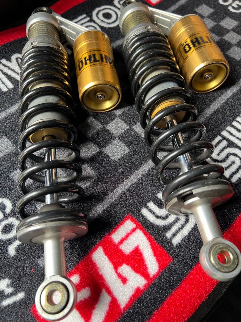 GS400E GSX400E オーリンズ リアサスペンション