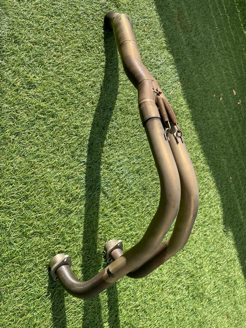 エキゾーストマニホールド ブロンズ 2接続部MT-25 YZF-R25 送料込み