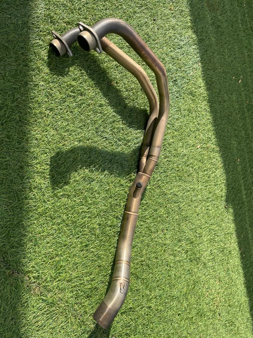 エキゾーストマニホールド ブロンズ 2接続部MT-25 YZF-R25 送料込み