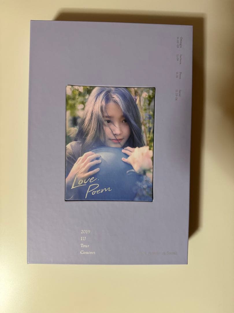 ミュージック IU Love Poem 2019 Tour Concert dvd
