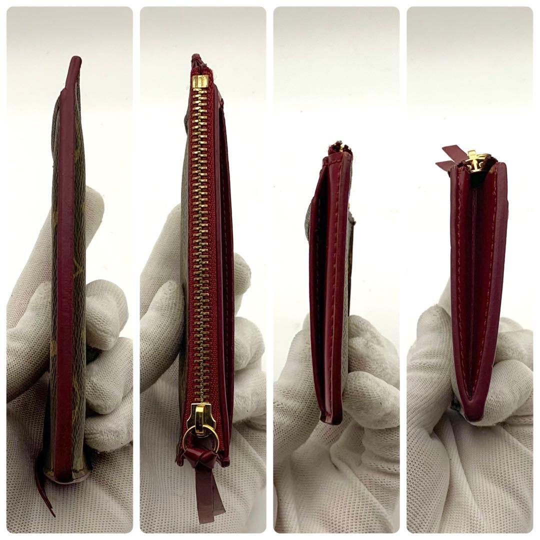 美品✨ ルイヴィトン ポルトカルトジップ 財布 ケース カード モノグラム