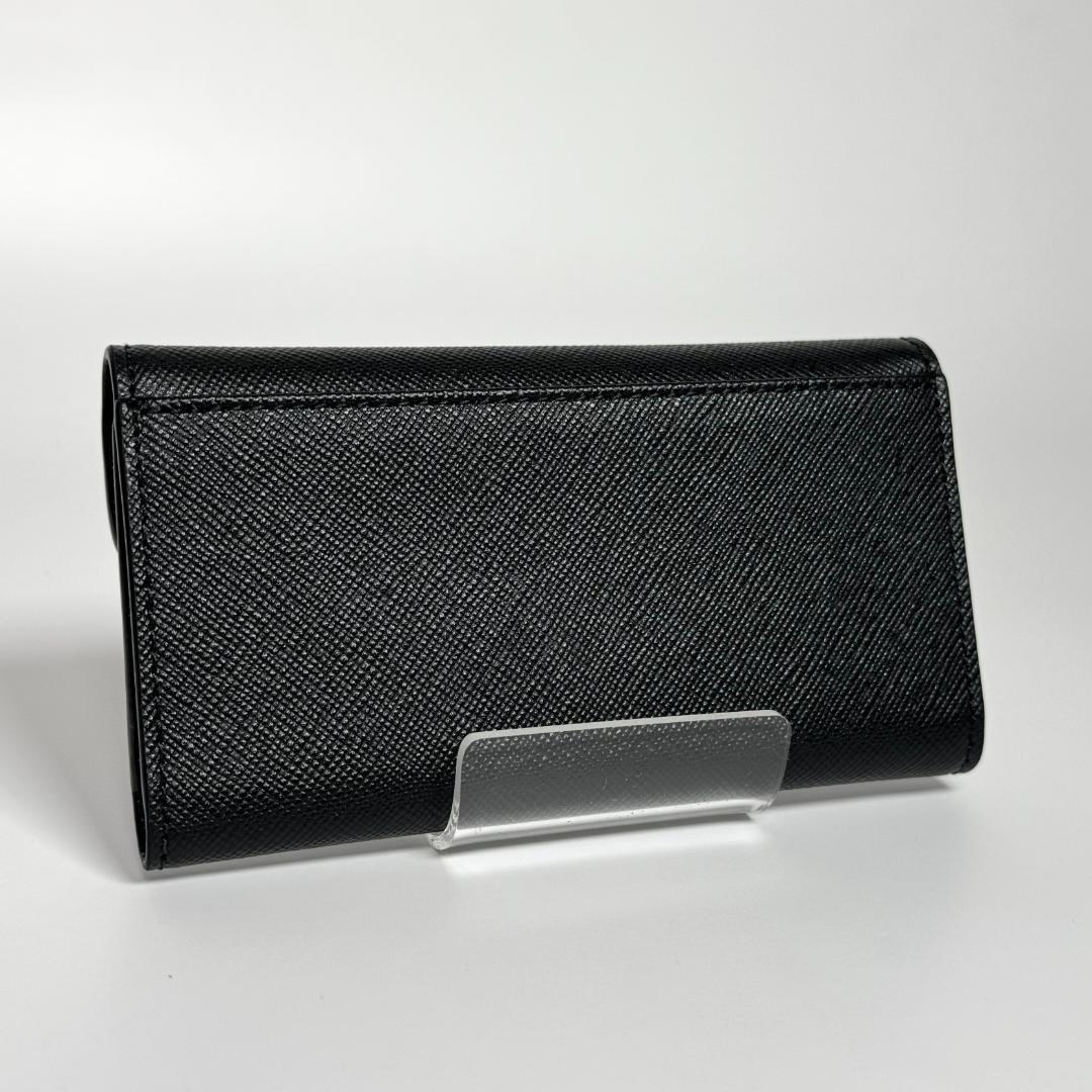 MARNI　マルニ　レザー　キーケース　ブラック　ゴールド　カードケース　財布