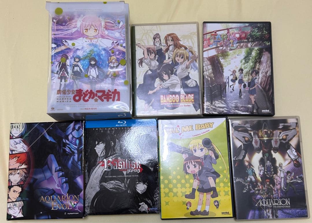 海外版　アニメ　Blu-ray、DVD まとめ売り