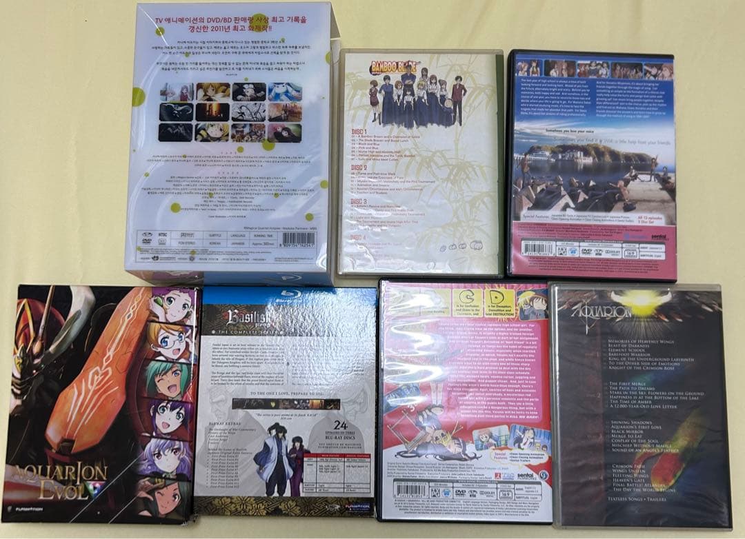 海外版　アニメ　Blu-ray、DVD まとめ売り