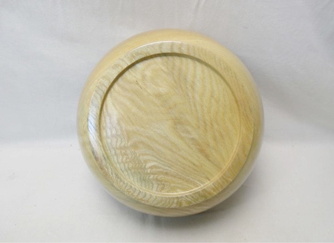 未使用 小椋商店 こね鉢 刳り抜き 木地鉢 丸鉢 蕎麦 うどんこね そば 元箱