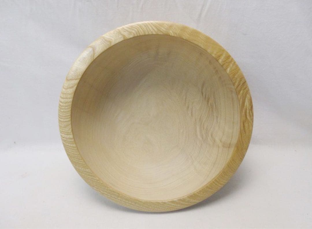 未使用 小椋商店 こね鉢 刳り抜き 木地鉢 丸鉢 蕎麦 うどんこね そば 元箱