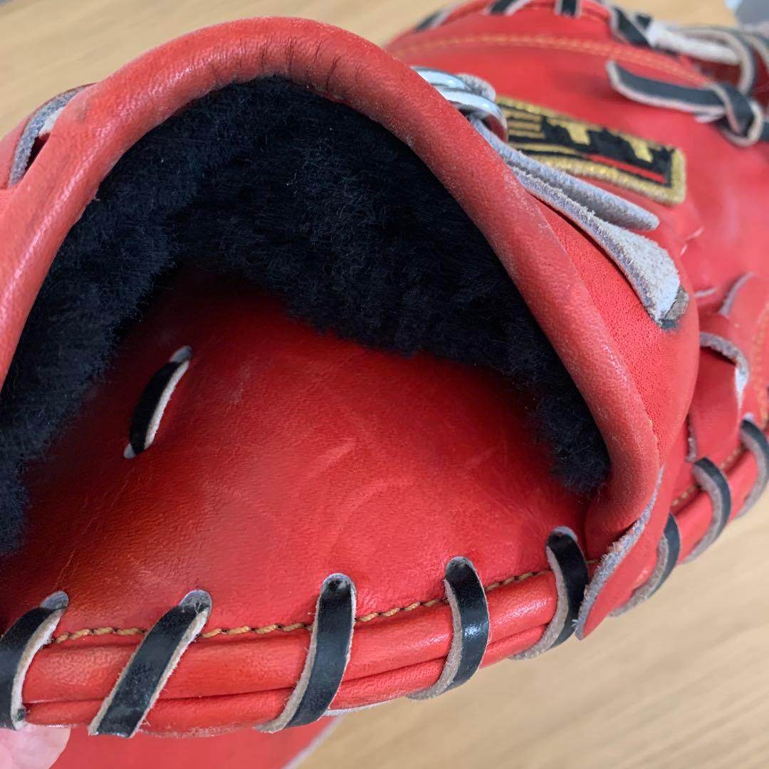 ZETT オレンジ キャッチャーミット