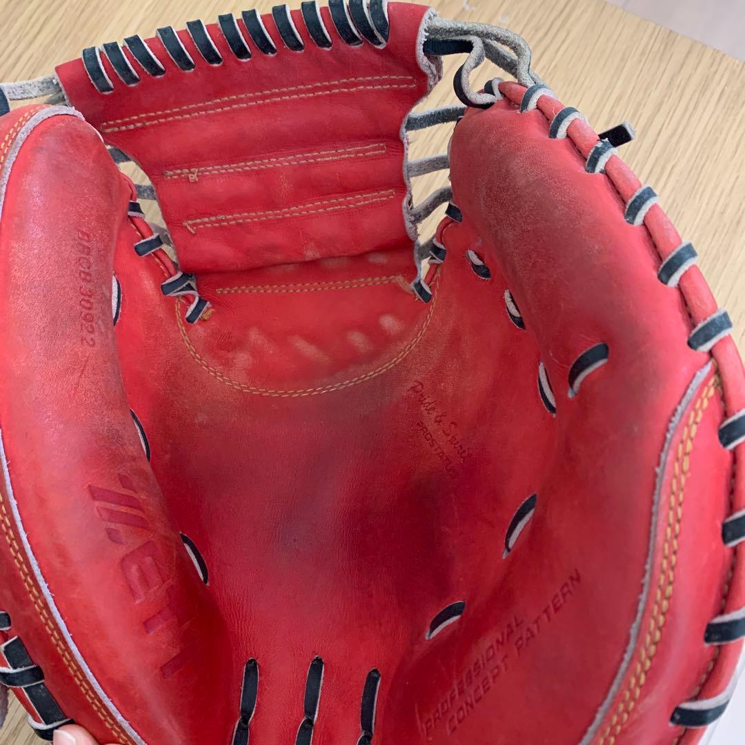 ZETT オレンジ キャッチャーミット