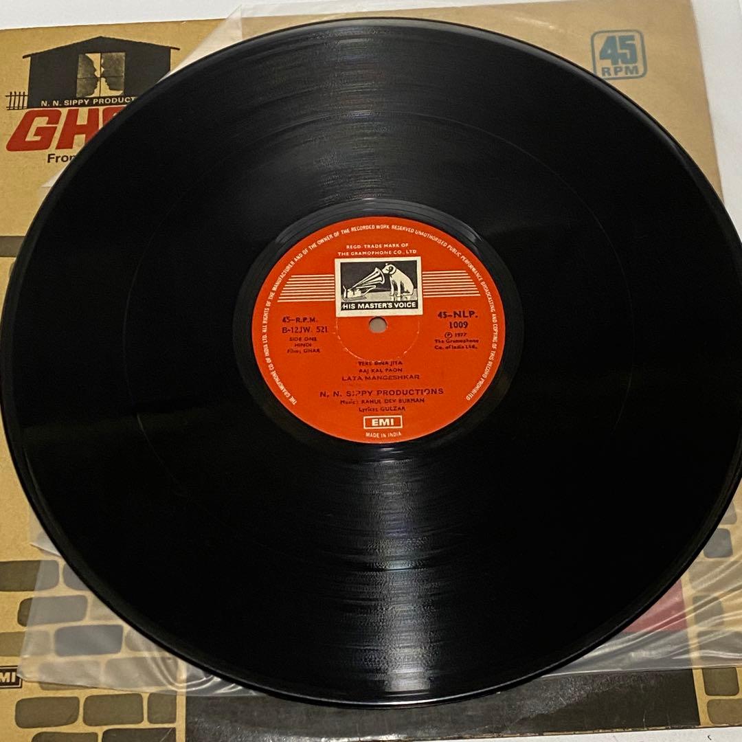 ボリウッド音楽 R.D.BURMAN/GHAR サントラ インド レコード