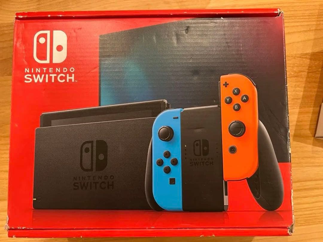 Nintendo Switch ネオンオレンジ/ブルー　マリオカート付き