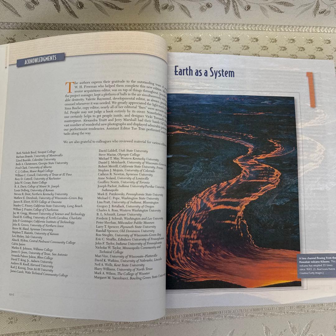 Earth System History 第四版