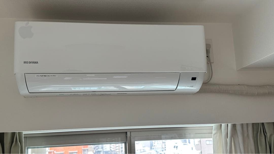 yukiIRIS OHYAMA IHF-220SG エアコン本体、室外機付