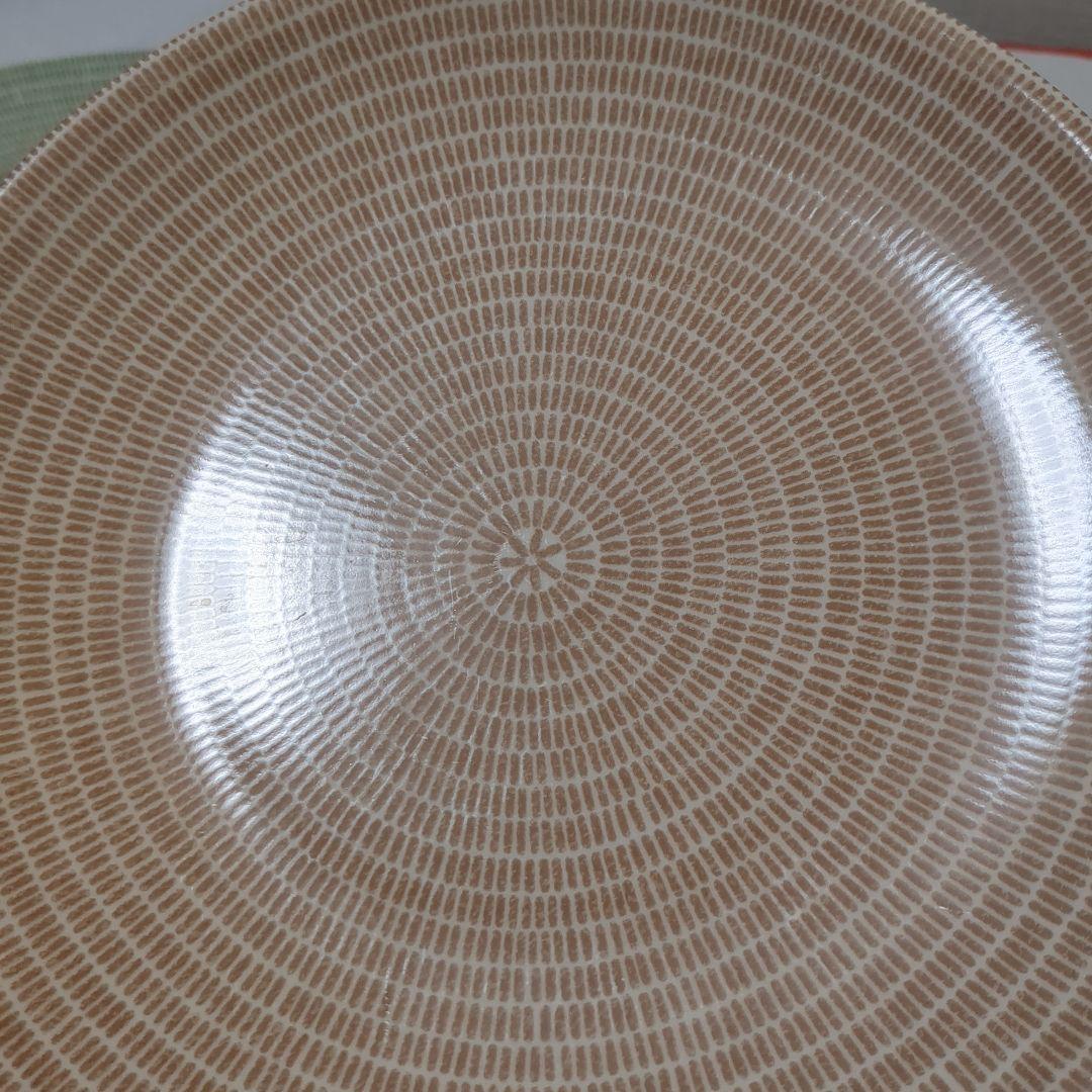 【希少】アラビアAvec 24h ブラウン＆グリーン　プレート20cm　2枚