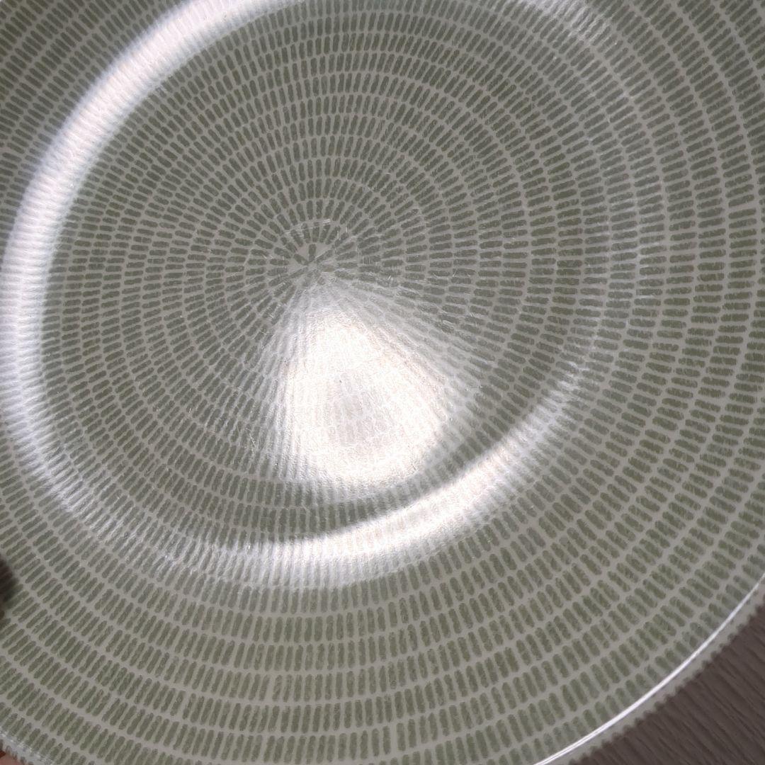 【希少】アラビアAvec 24h ブラウン＆グリーン　プレート20cm　2枚