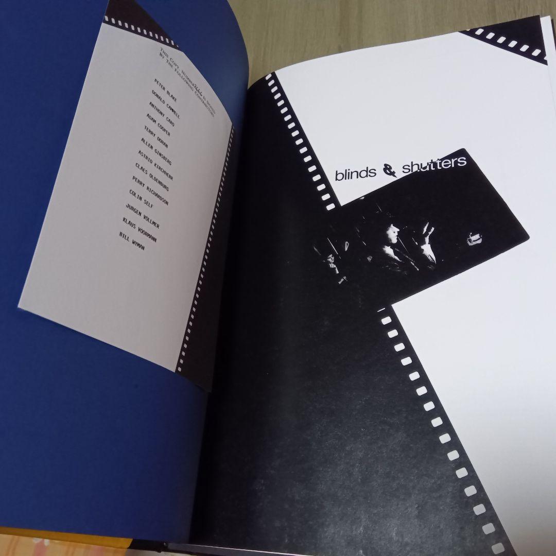 マイケルクーパー写真集 blinds & shutters　ザ・ビートルズ　洋書