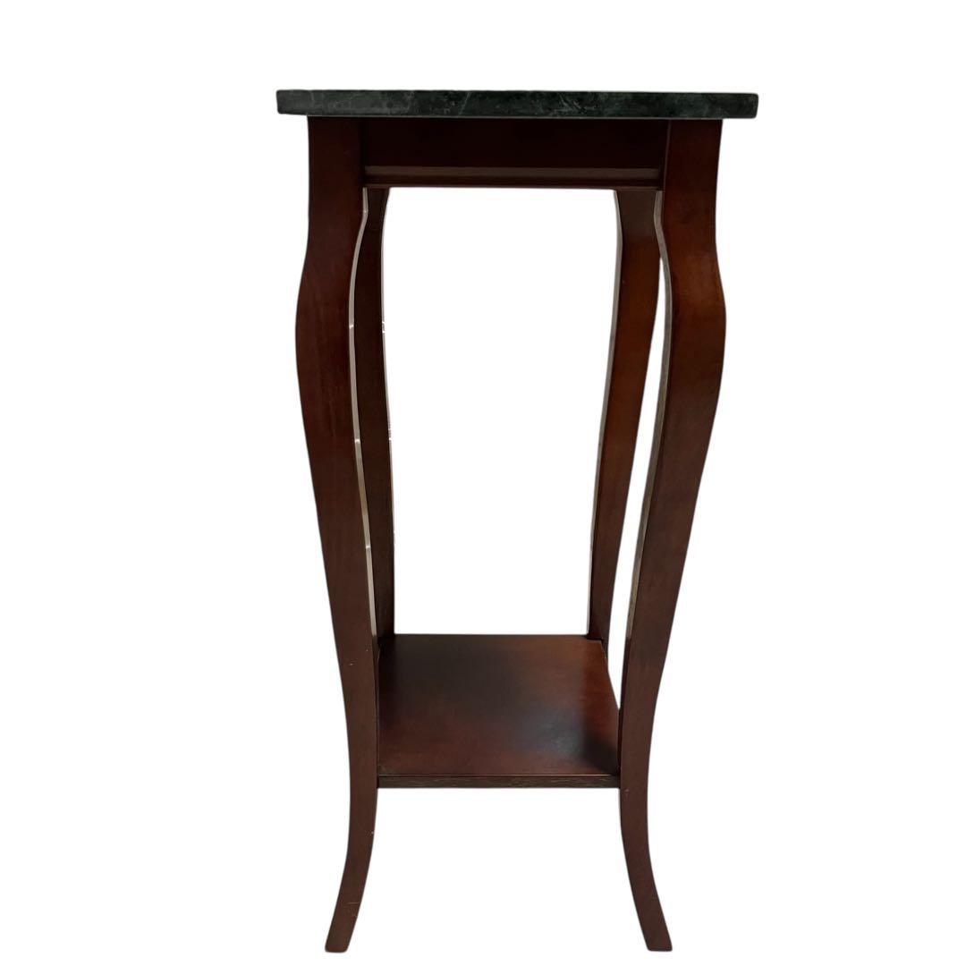 ✨【美品】高梨産業　花台/飾り棚　アンティーク家具　大理石