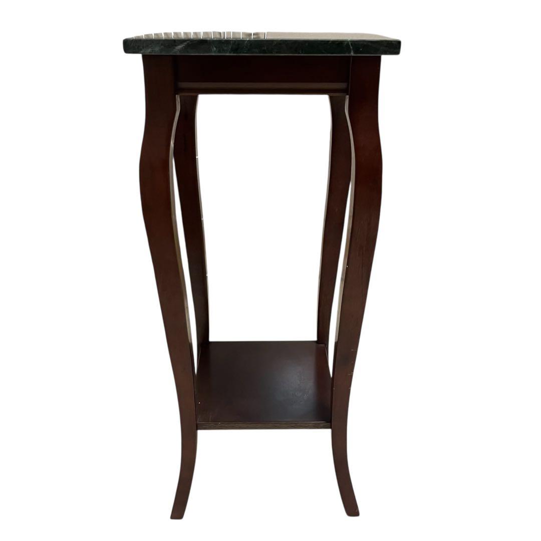 ✨【美品】高梨産業　花台/飾り棚　アンティーク家具　大理石