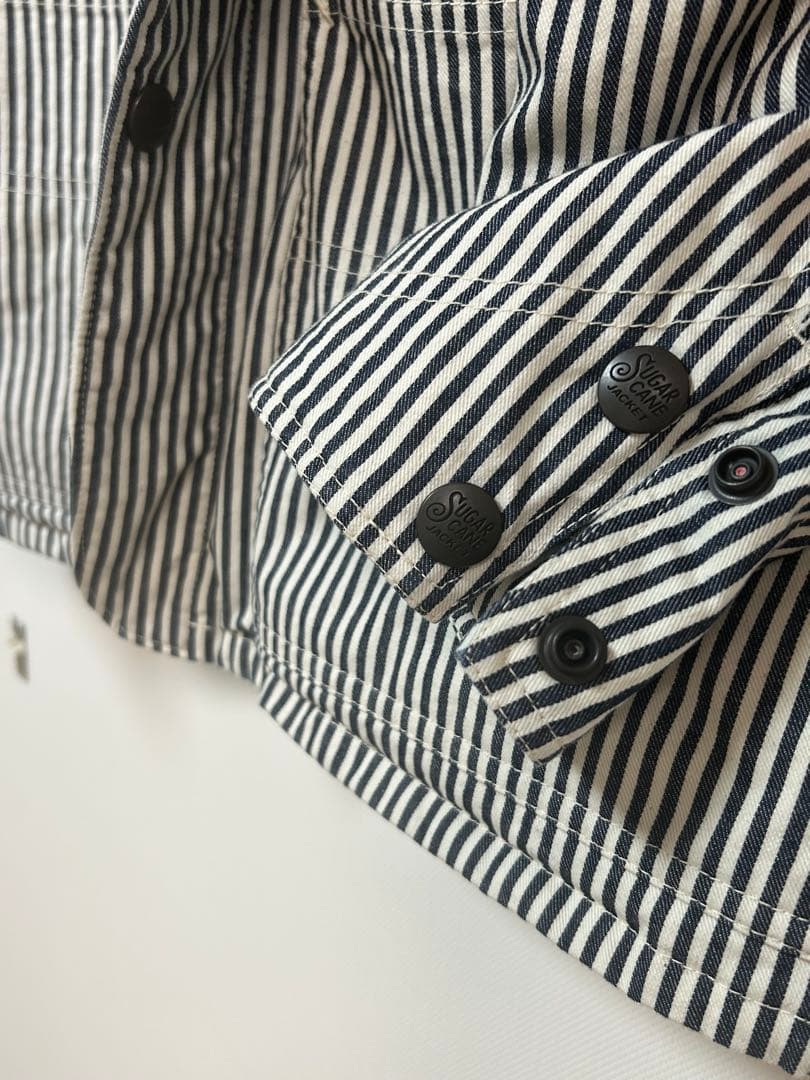 新品未使用 SUGAR CANE ヒッコリーカバーオール M ダウン