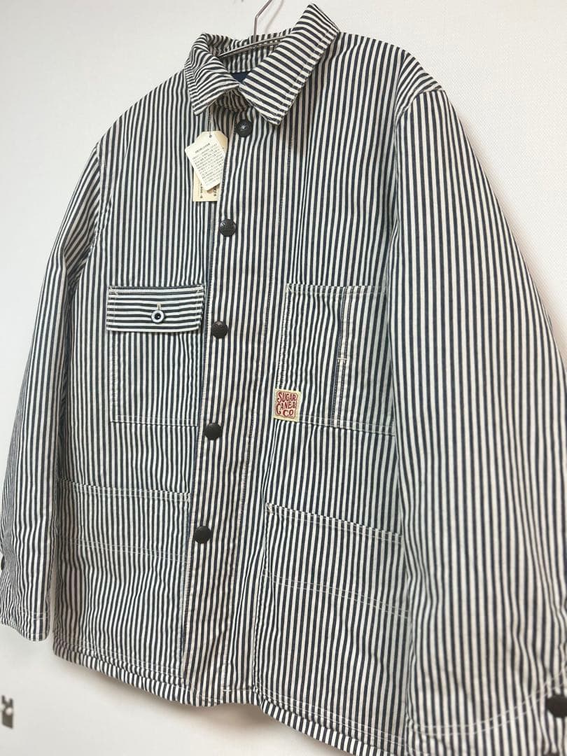新品未使用 SUGAR CANE ヒッコリーカバーオール M ダウン