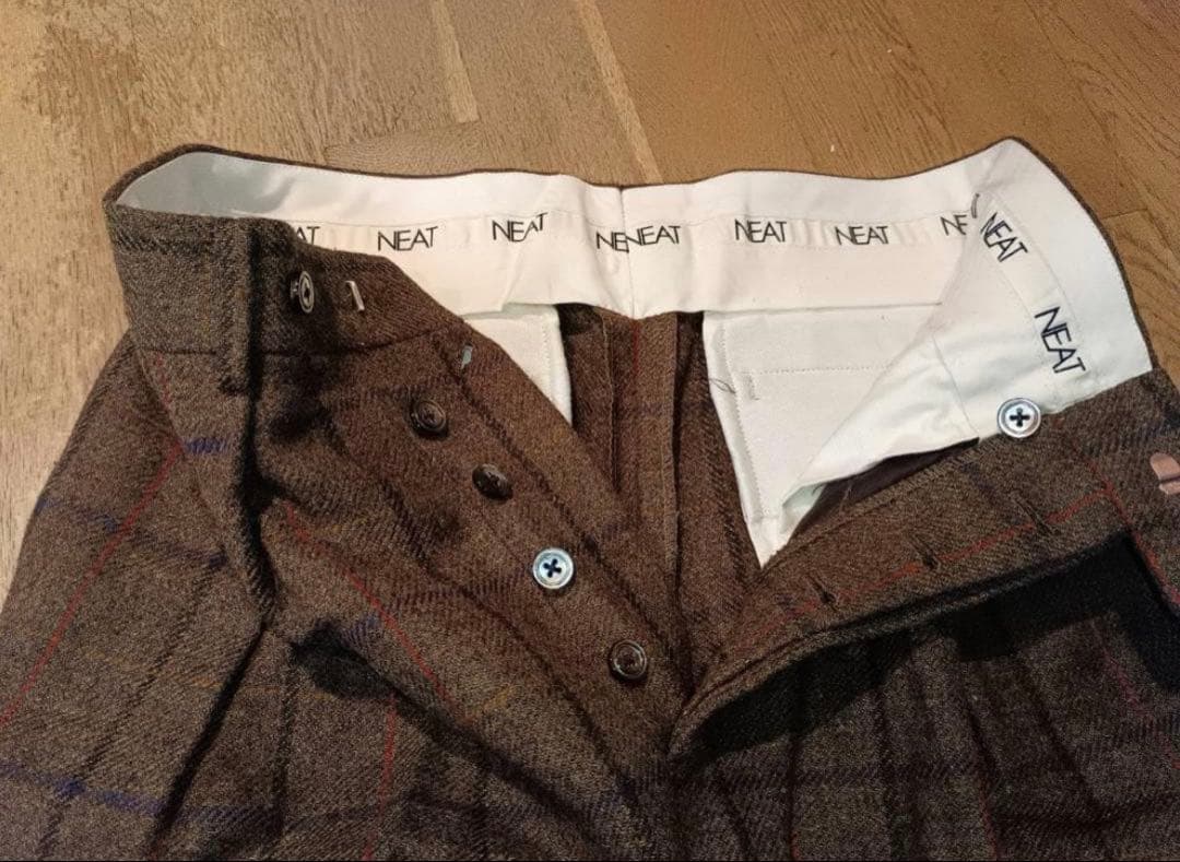 パンツ NEAT LOVAT Tweed tapered