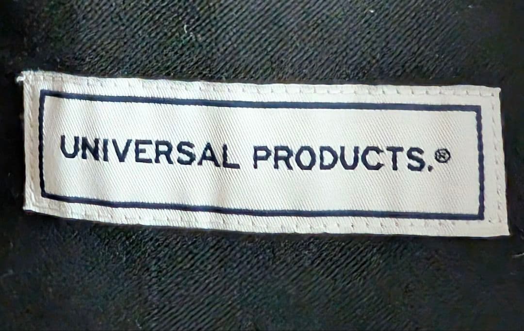 UNIVERSAL PRODUCTS　1LDK　チェスターコート　ブラック