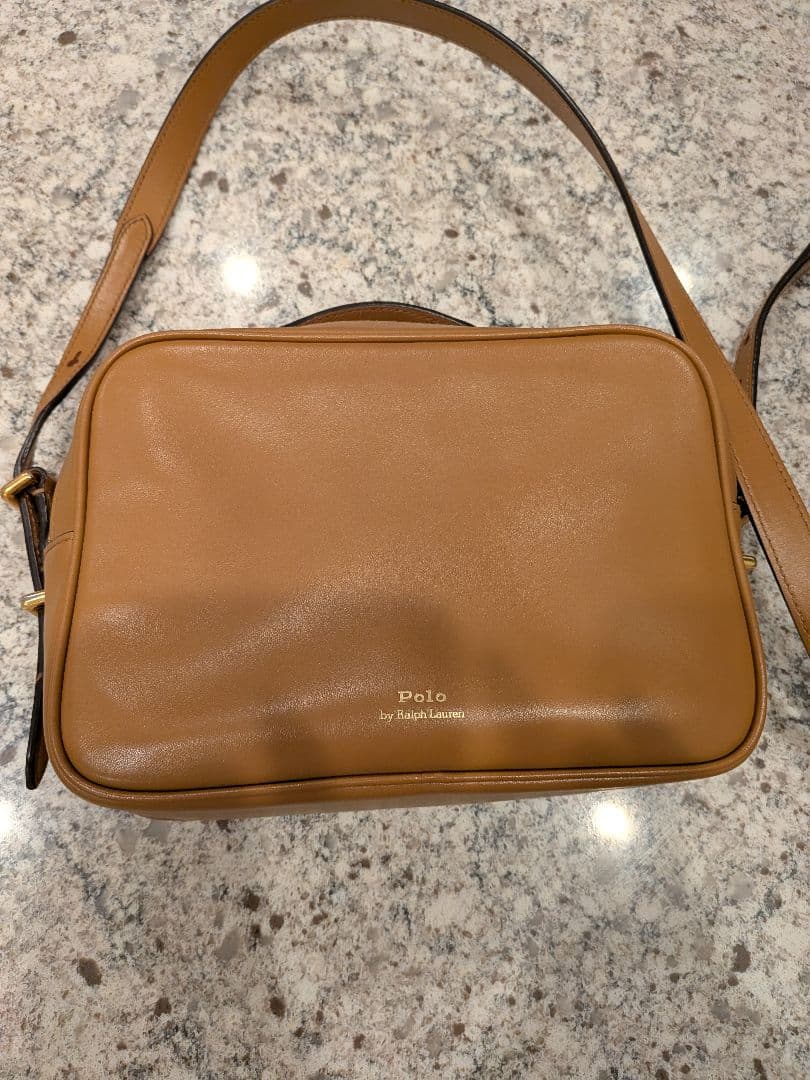 Polo by Ralph Lauren カーフスキン クロスボディカメラ