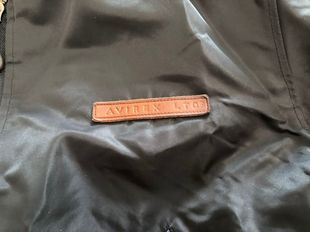 【非売品・希少】AVIREX MA-1 セブンスター 限定モデル ブラック M